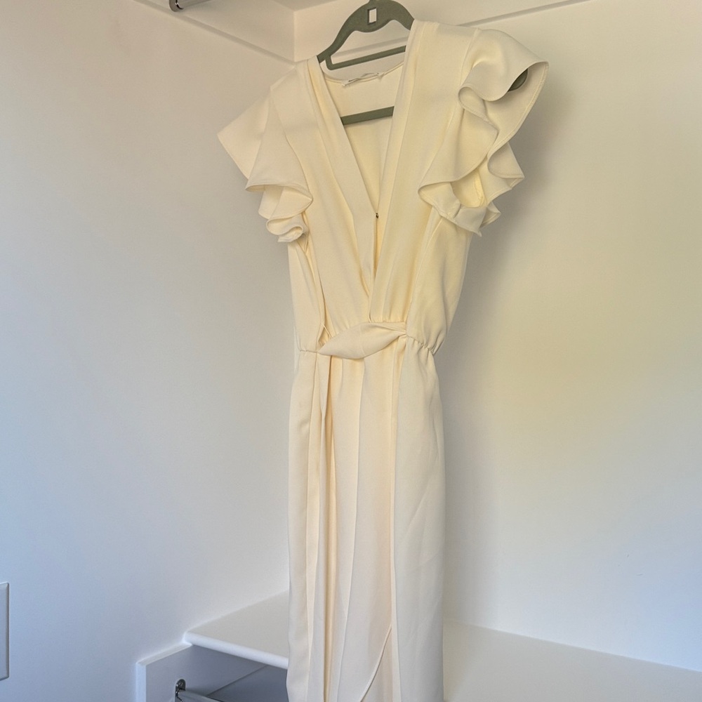 Amanda Uprichard Cream Dress